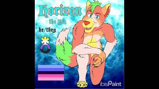 Horizon Ref Sheet #pawsomefurries #furries #furryart #speedpaint #ibispaintx #speeddraw #speedart
