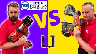 Ridgid Strut Slayer vs Milwaukee Band Saw