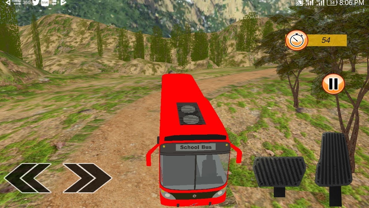 Modern School Bus Simulator 2018 : Uphill Drive 3D Game || Kids School ...