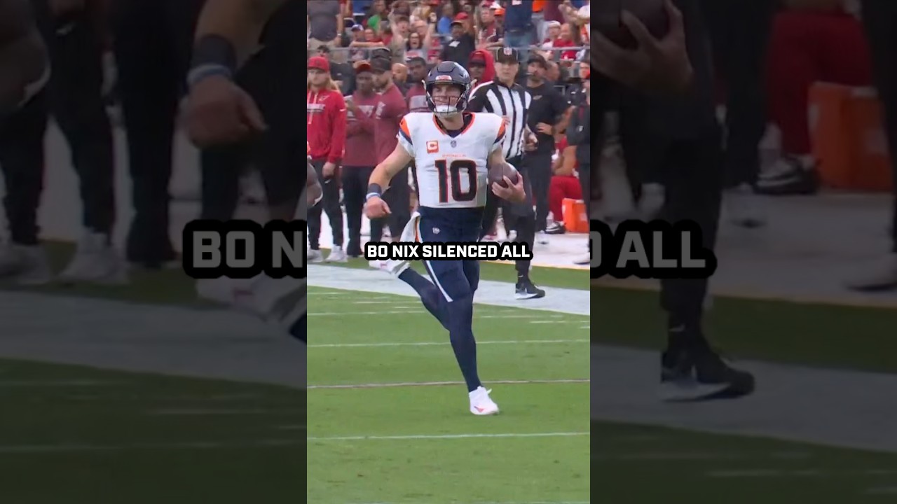 Bo Nix SILENCED The Haters 🔥