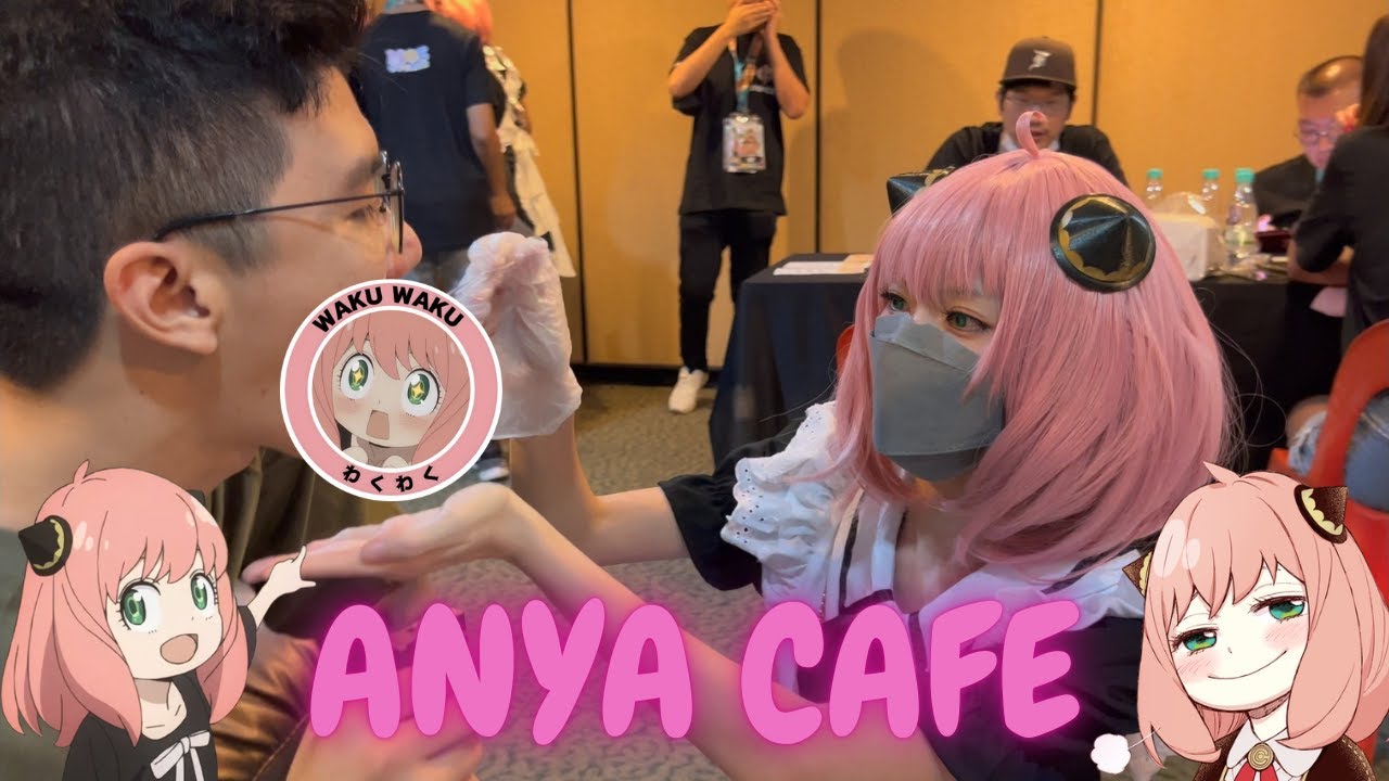 Spy X Family ANYA THEMED Maid Cafe (by Project:Meido in Animangaki 2022)
