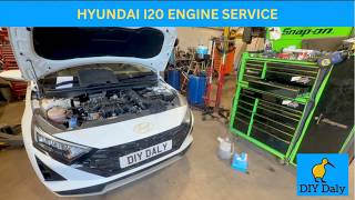 Hyundai I20 1.0 Turbo Engine Service  (Oil change & air filter)