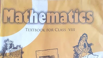 Class 8th Math Syllabus 2021-22 for haryana board