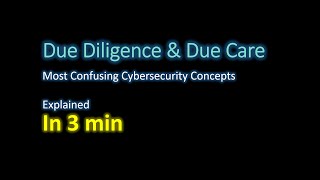 Due Diligence vs Due Care