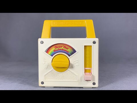 Over the Rainbow - Fisher-Price Music Box Radio - 1981