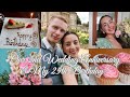 Celebrating our 2nd wedding anniversary &amp; my 25th birthday!