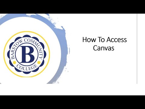 How to access Canvas