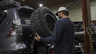 Lexus GX460 Rear Bumper Install - Quick View #lexus #gx460 #offroad #fabrication