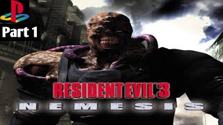 Resident Evil 3 Nemesis PS 1 Walkthrough Part 1 No Commentary ePSXe