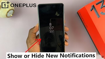 How To Show / Hide New Notifications On Always On Display Of OnePlus 13