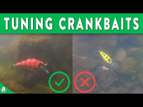 Tune A Crankbait: Adjusting Your Crankbait to Run Straighter! 