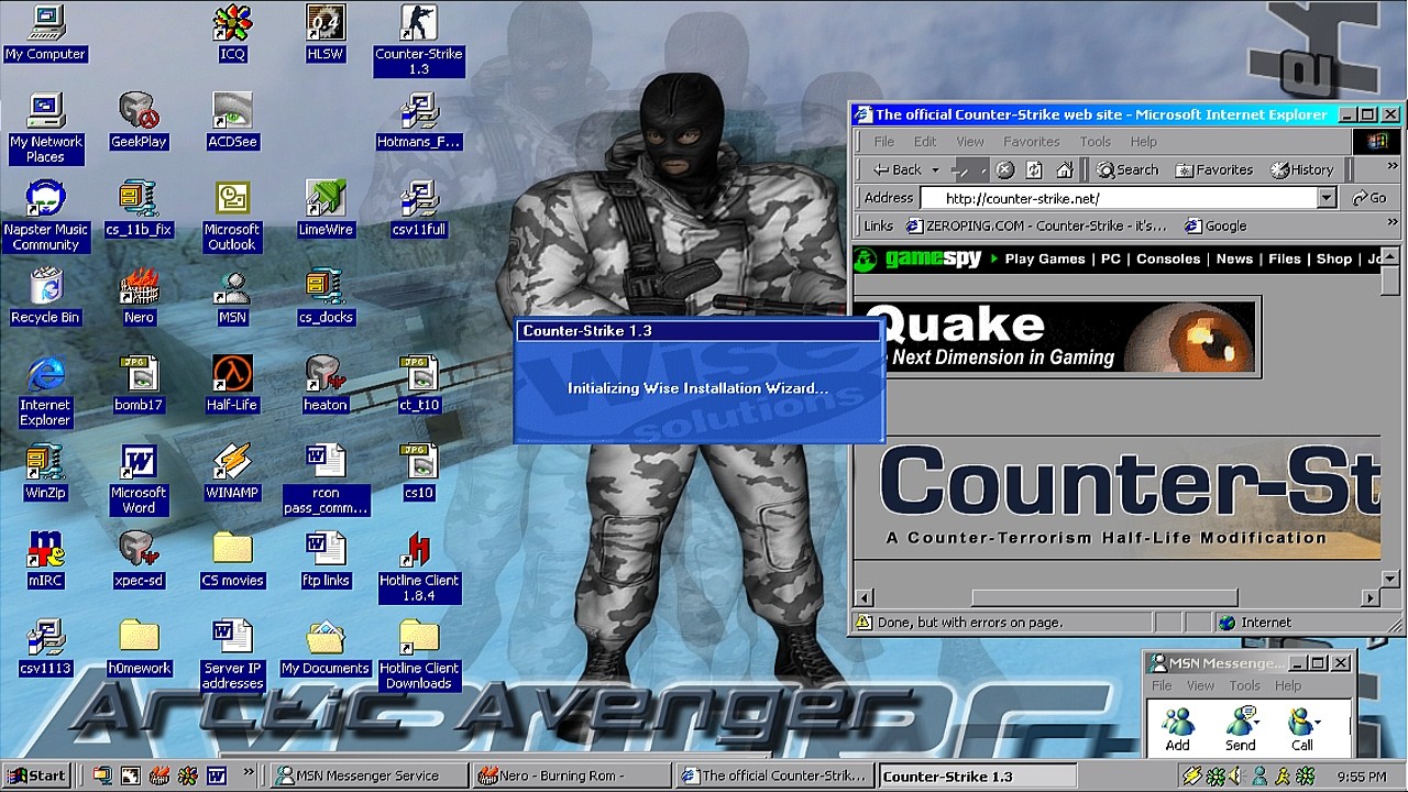 CS 1.3 Install 2001