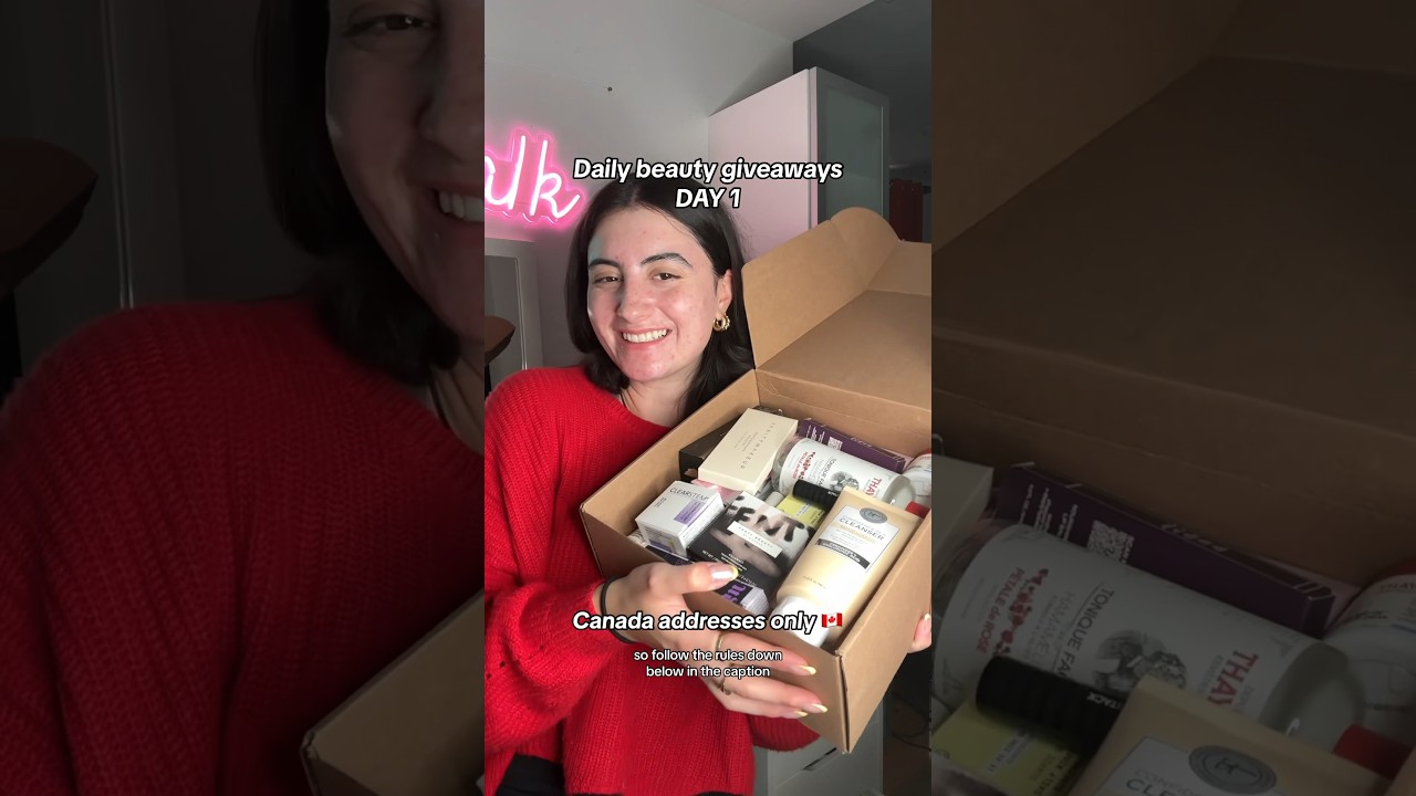 BEAUTY GIVEAWAY DAY 1 | CANADA ONLY 🇨🇦 