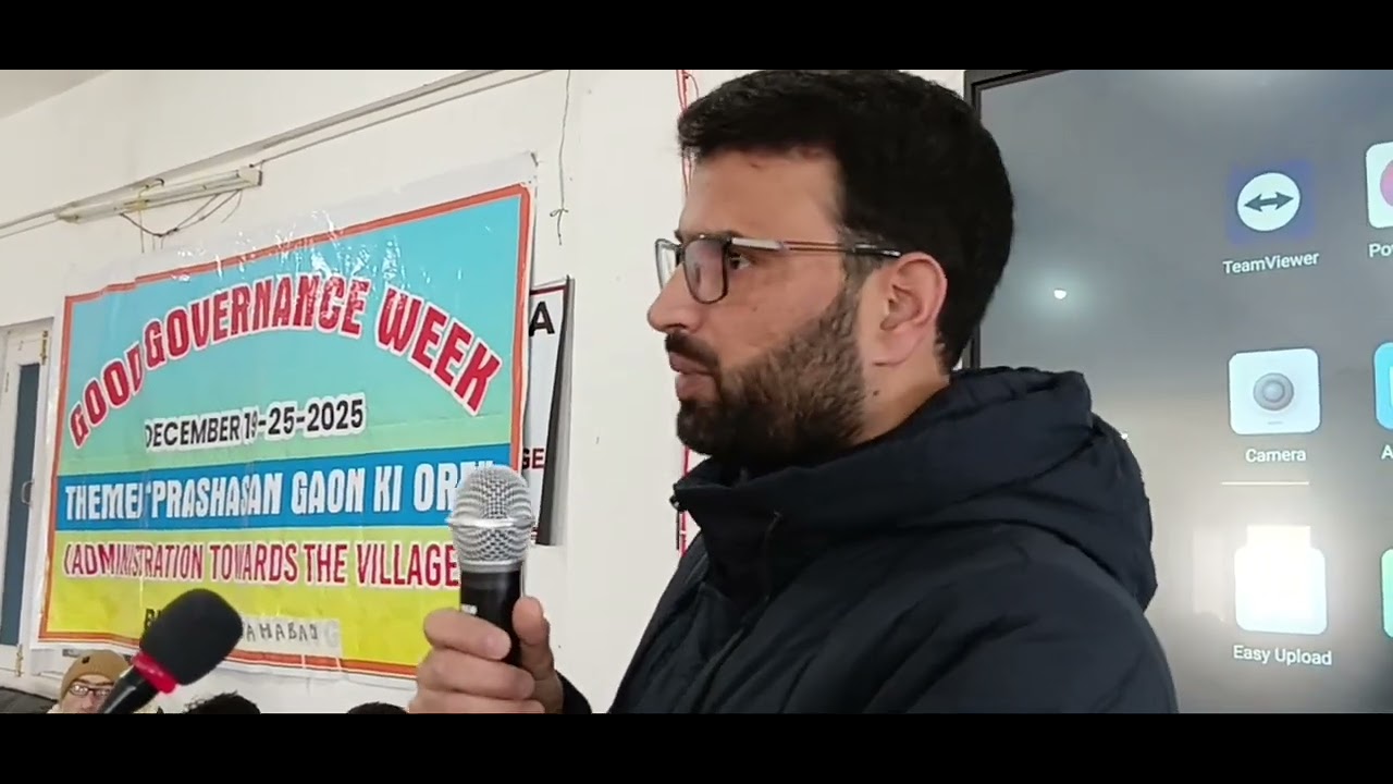 Good Governance Week, an awareness programme under the flagship campaign “Prashasan Gaon Ki