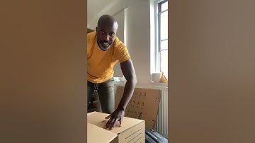 How to fold IKEA storage / moving box - DUNDERGUBBE Moving box