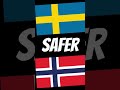 Sweden vs norway shorts
