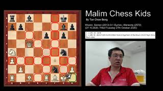 Two Strong Connected Knights & Win in 20 Moves | Semen vs Klementy