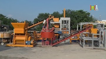 Ứng dụng công nghệ trong sản xuất vật liệu xây dựng