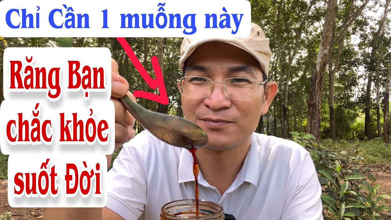 Chỉ cần 1 Muỗng này Răng Bạn chắc khỏe suốt Đời. PHAN HẢI Channel