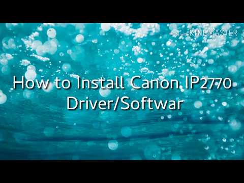 Tutorial cara Install Printer CANON IP2770. 