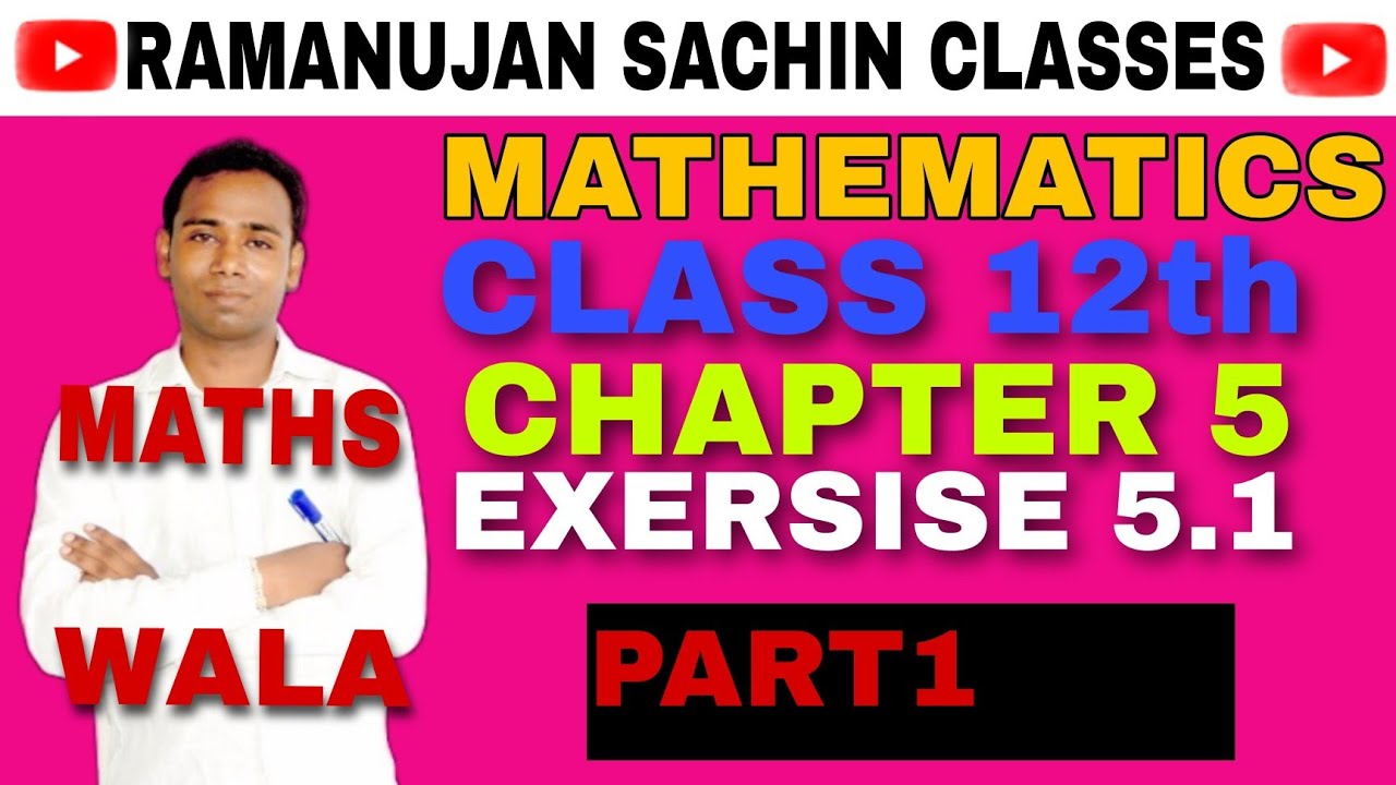Class 12 Maths Chapter 5 , Exercise 5.1 (Part-1) Continuity and ...