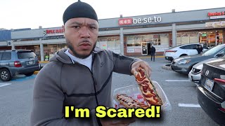 Trying The Viral Sushi Burrito Wish Me Luck