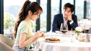 Girl dines alone at a small café—unaware the billionaire CEO beside her falls for her at first sight Update