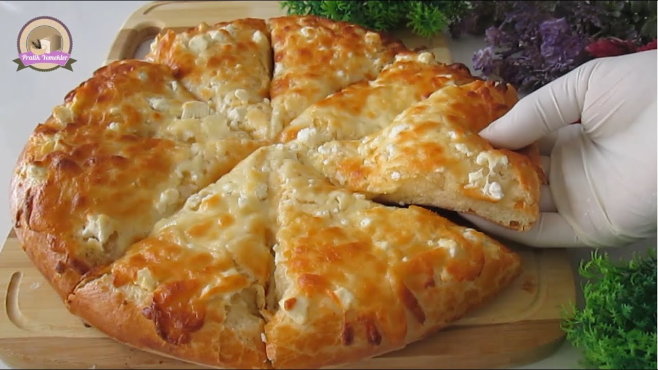 KAHVALTI SEVERLERE ???????? PRATİK ÇÖREK TARİFİ ???? LEZZET GARANTİLİ YUMUŞACIK ÇÖREK ???? pratik yemekler
