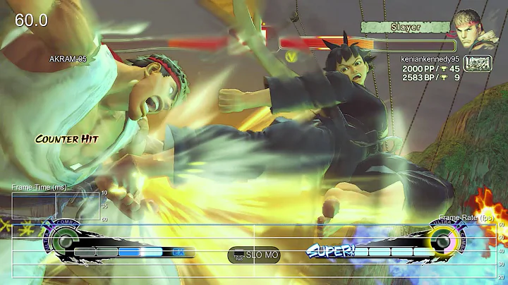 [60fps] Ultra Street Fighter 4 PS4 Gameplay Frame-Rate Test