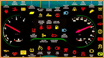 Dashboard Warning Lights (PART-1) You Must Know...!! (Explained)