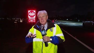 Lanes on I-8 West closed to test Wrong Way Driver Sensors