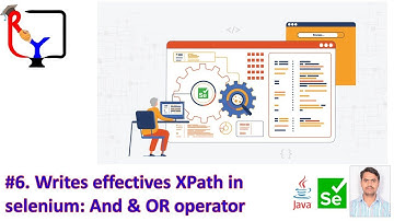 Part 6 | And & OR Operator in Selenium #selenium  #javaprogramming #java #webautomation