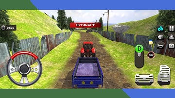 🚜Drive Modern Tractor Farming Game Simulator 3D 🚧 New Child Android Game 2025 - Android Game Part #1