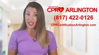 CPR Certification Arlington - AHA BLS CPR Classes and First Aid Training in Arlington Texas