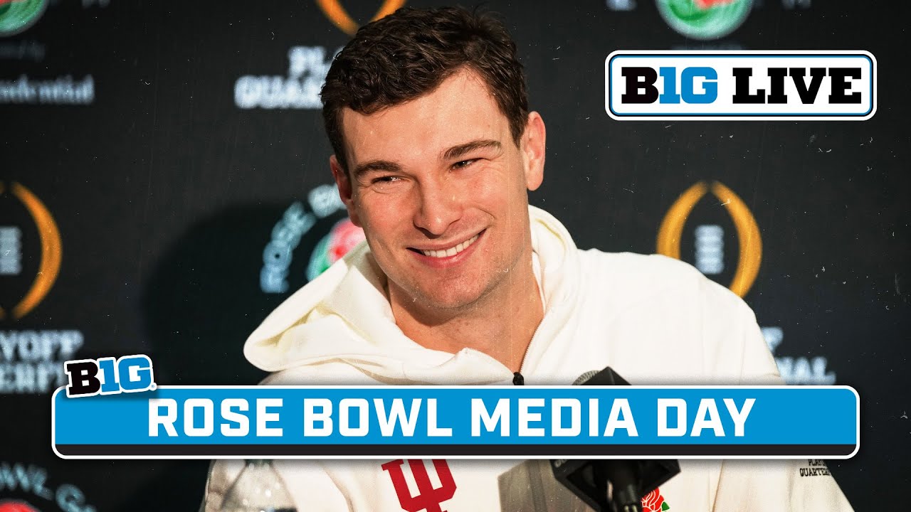 Indiana Players and Coaches Preview Alabama Matchup During Rose Bowl ...