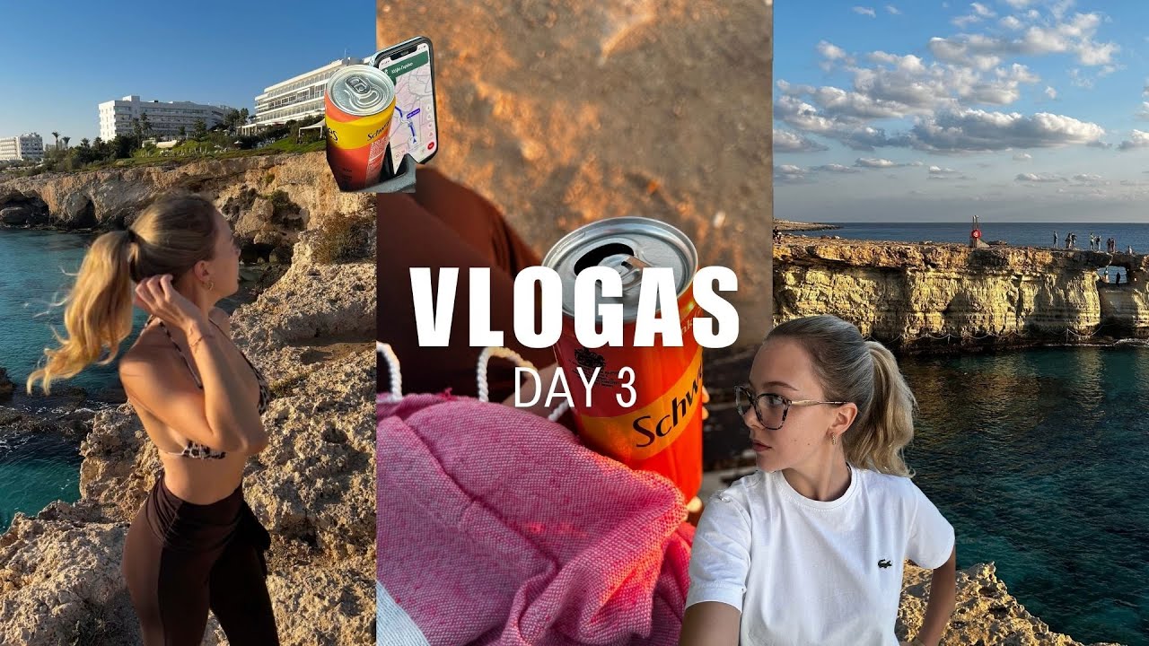 vlogas ⛱️ DAY 3 | pokalbiai, sea caves ir saulėlydis