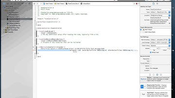 iOS Programming: UIAlertView tutorial in xcode 6