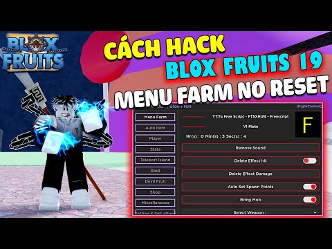 Cách Hack BLOX FRUITS 19 Trên Điện Thoại Update Menu Hack Full Vip, Auto katana oden, Auto Yama, Esp