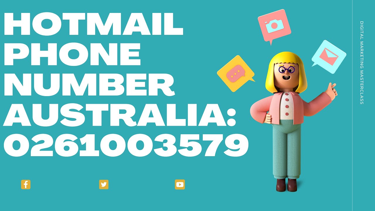 Hotmail Support Drida Infotech: +61 261003579 - YouTube