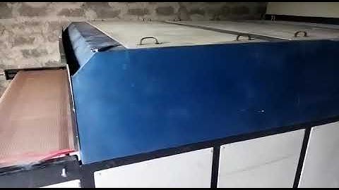 curing textile dryer machine