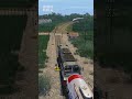 Kereta Api Hampir Adu Banteng Dengan Kereta Cepat #train #keretaapi #railway #automobile #shorts