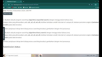 Tugas 3 | Struktur Data Algoritma Sequential Search & Binary Search