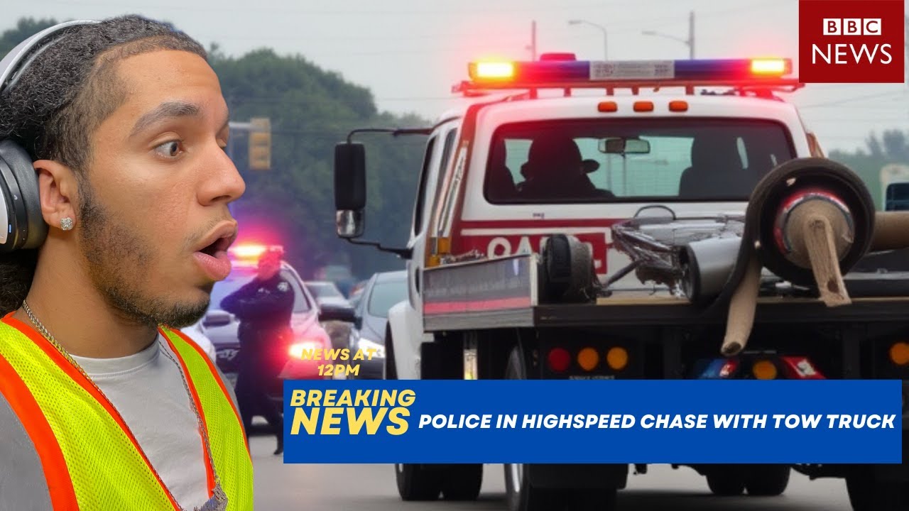 Tow Truck Driver Leads Police on a High Speed Chase.. - YouTube