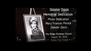 Skeeter Davis Memorial Photo Dedication