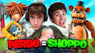LOLLO e FAVIJ su FORTNITE ma OGNI SCONFITTA = SHOPPATA!!