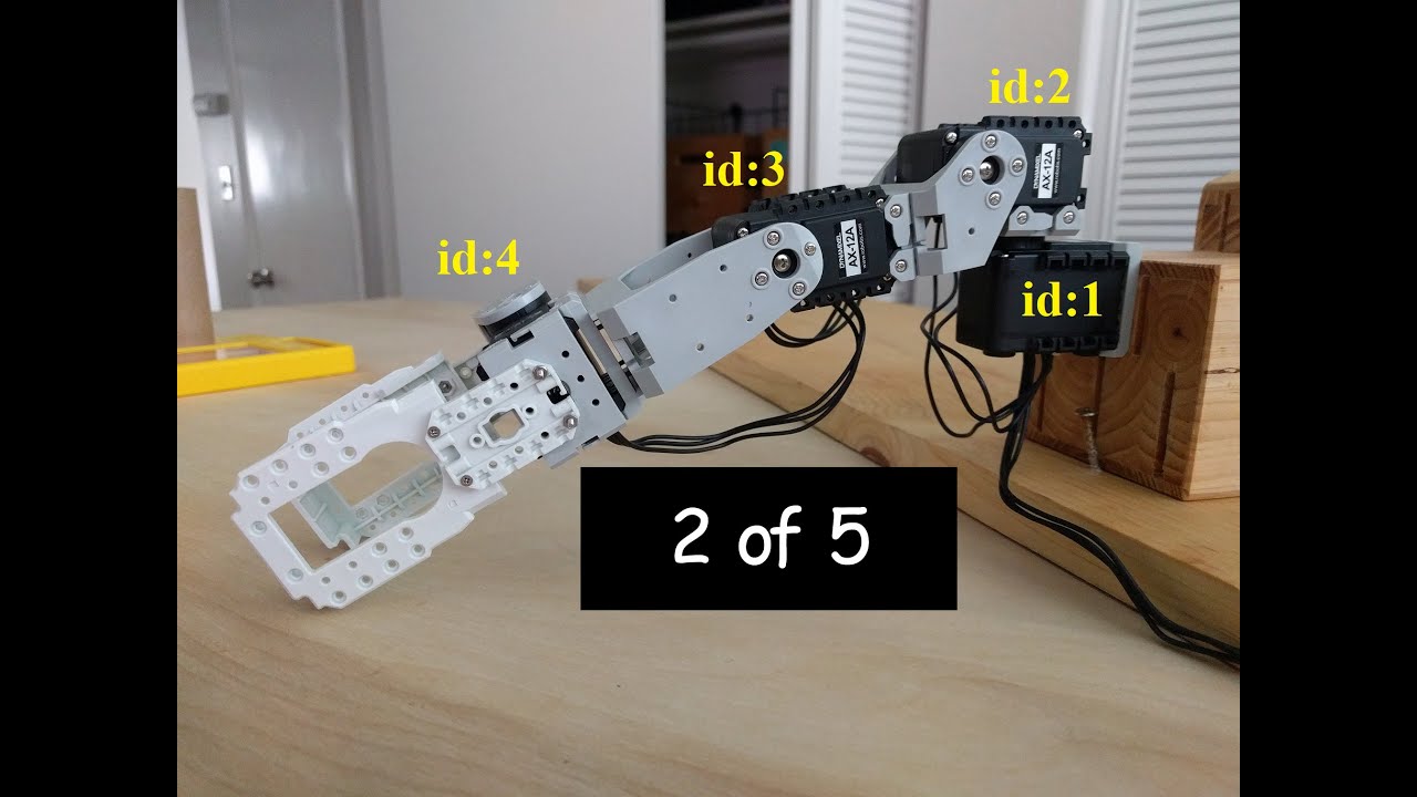 Python Programmable DIY Robot Arm (2 of 5) - YouTube