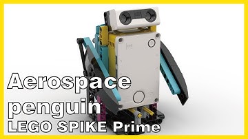 《Aerospace Penguin 太空企鵝》 - LEGO SPIKE PRIME | Xiao Pang
