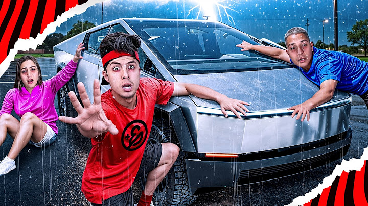 O ÚLTIMO A SAIR, GANHA UM CYBERTRUCK!