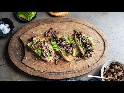 garlic-mushroom-avocado-toast---a-perfect-breakfast!