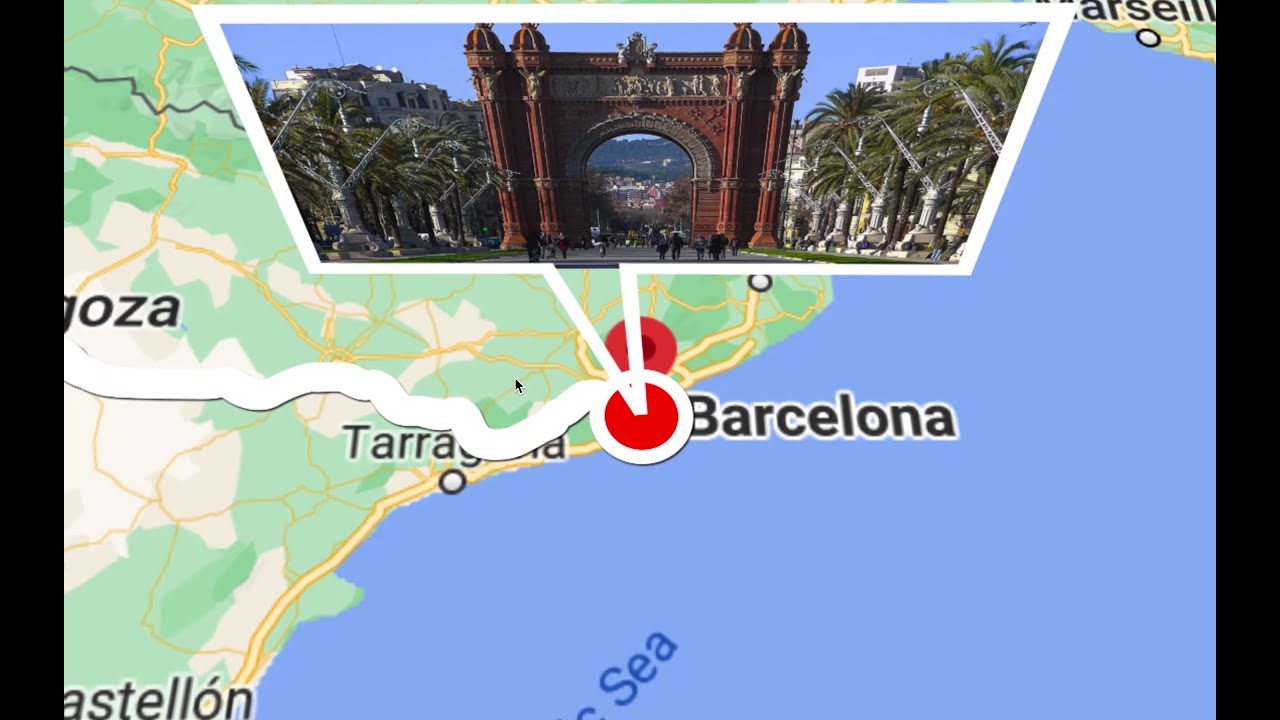 How to make animated travel map in Adobe After Effects 3D Map ...